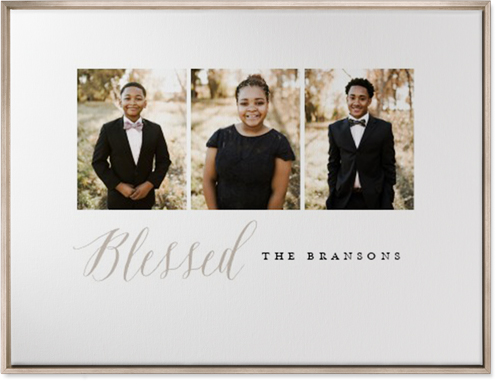 Rules of Three Wall Art, Metallic, Single piece, Canvas, 30x40, Multicolor, multi