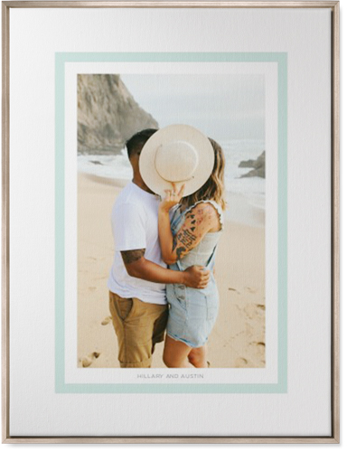 Freeze Frame Wall Art, Metallic, Single piece, Canvas, 30x40, Green, mint