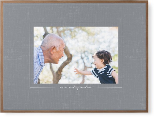 Take Shape Wall Art, Natural, Single piece, Canvas, 30x40, Gray, slate