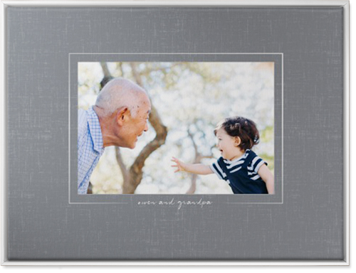 Take Shape Wall Art, White, Single piece, Canvas, 30x40, Gray, slate