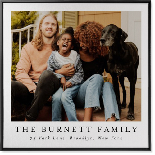 Gallery of One Landscape Wall Art, Black, Single piece, Canvas, 36x36, Multicolor, multi