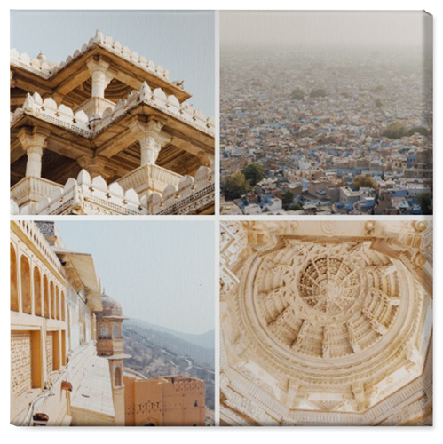 Four Top Wall Art, No Frame, Single piece, Canvas, 36x36, Multicolor, multi