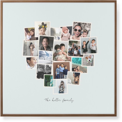 Heart Strings Wall Art, Natural, Single piece, Canvas, 36x36, Gray, air