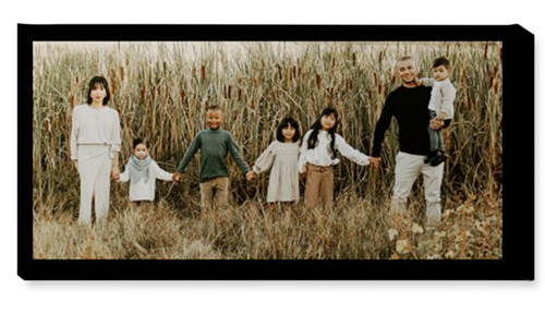 Gallery of One Pano Wall Art, No Frame, Single piece, Canvas, 10x20, Multicolor