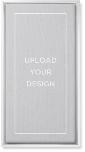 Upload Your Own Design Wall Art, White, Single piece, Canvas, 10x20, Multicolor, multi