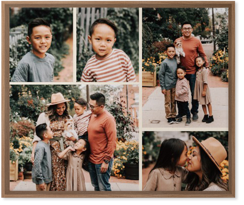 Gallery of Five Wall Art, Natural, Single piece, Canvas, 20x24, Multicolor, multi