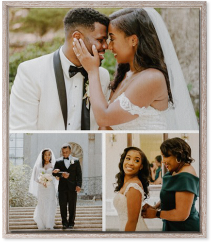 Gallery of Three Portrait Wall Art, Rustic, Single piece, Canvas, 20x24, Multicolor, multi