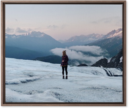 Photo Gallery Square Wall Art, Walnut, Single piece, Canvas, 20x24, Multicolor