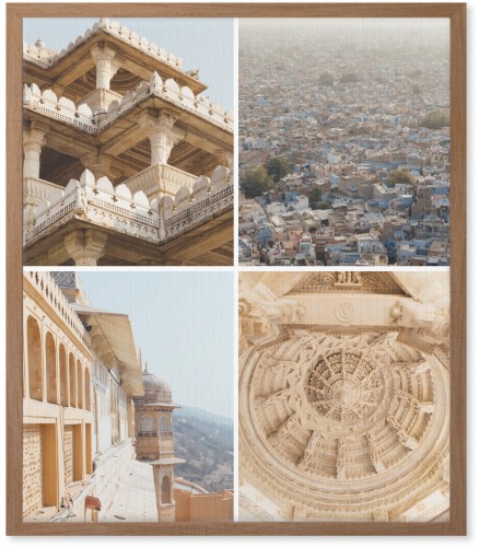 Four Top Wall Art, Natural, Single piece, Canvas, 20x24, Multicolor, multi