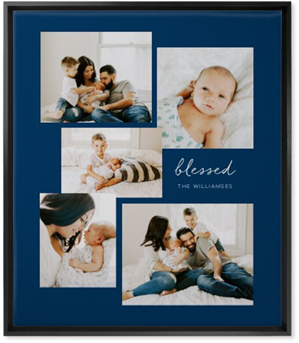 Take Five Wall Art, Black, Single piece, Canvas, 20x24, Multicolor, multi