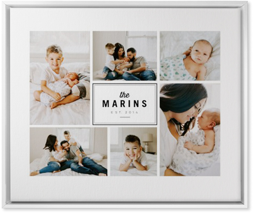 Round We Go Wall Art, White, Single piece, Canvas, 20x24, White, white