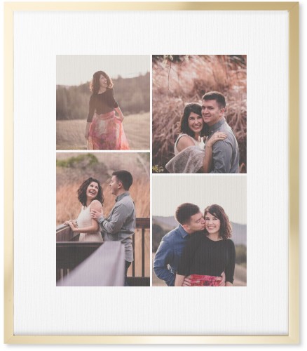 Four Winds Wall Art, Gold, Single piece, Canvas, 20x24, White, white