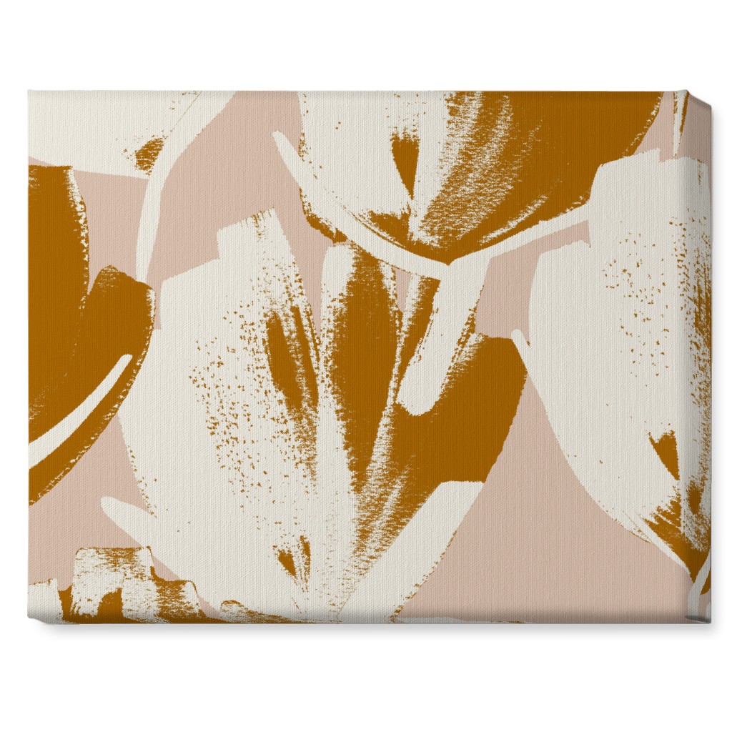Flowers Mustard Wall Art Shutterfly