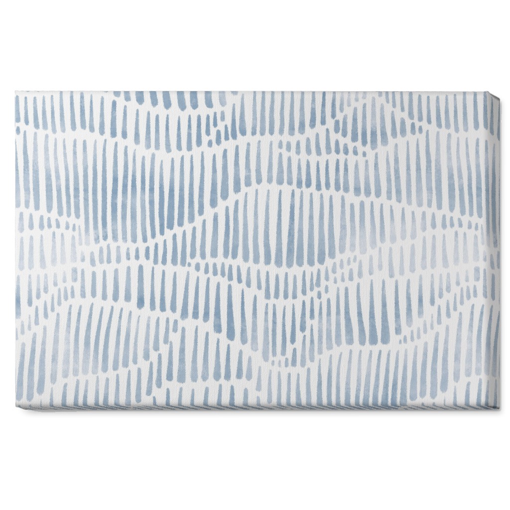 Appalachia - Blue Wall Art, No Frame, Single piece, Canvas, 20x30, Blue, True Blue