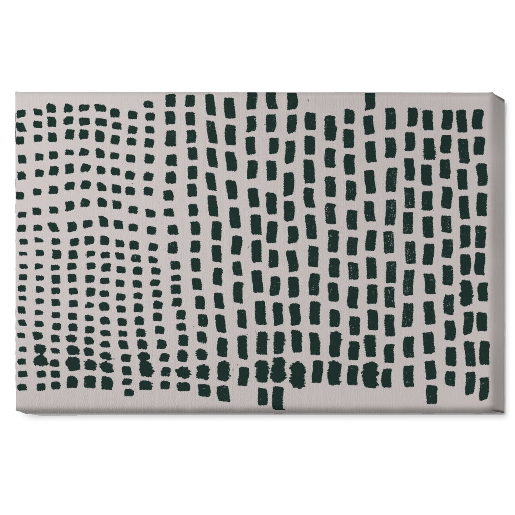 Painted Vertical Stripes - Neutral Wall Art, No Frame, Single piece, Canvas, 20x30, Beige, Pearl