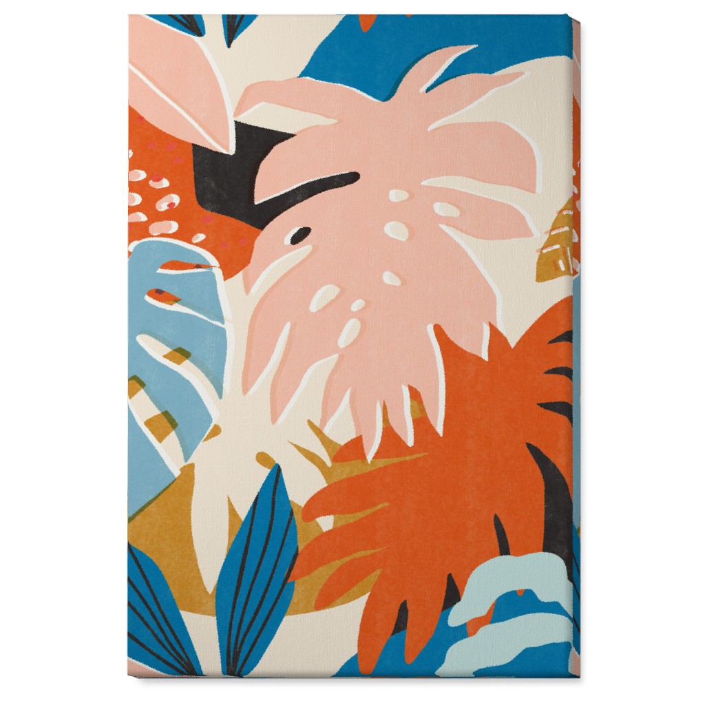 Plant Aloha - Multi Wall Art, No Frame, Single piece, Canvas, 24x36, Multicolor