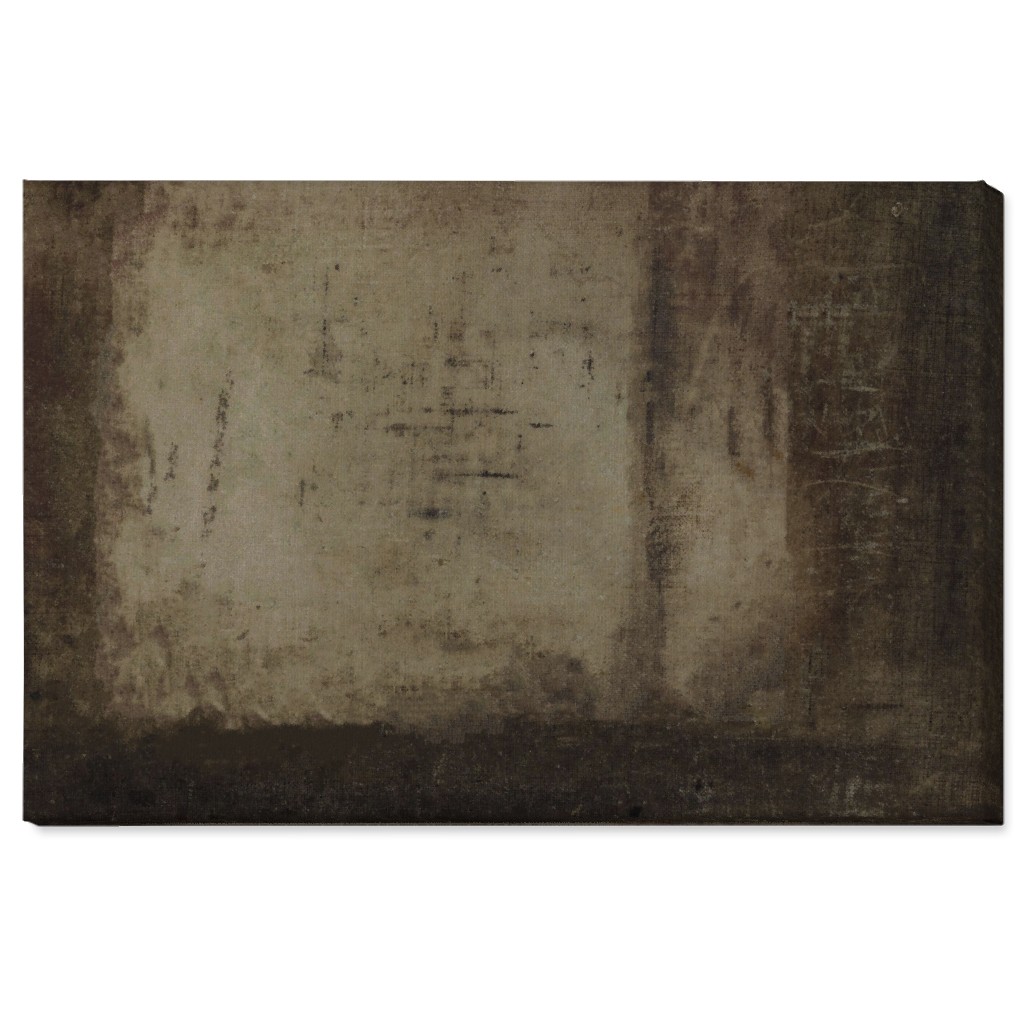 Mood At Dusk - Dark Wall Art, No Frame, Single piece, Canvas, 24x36, Brown