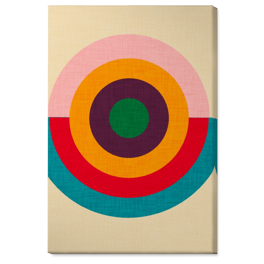 Solaris - Multi Wall Art, No Frame, Single piece, Canvas, 24x36, Multicolor