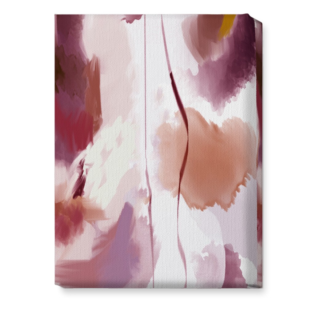 Canyon Light - Pink Wall Art, No Frame, Single piece, Canvas, 10x14, Pink
