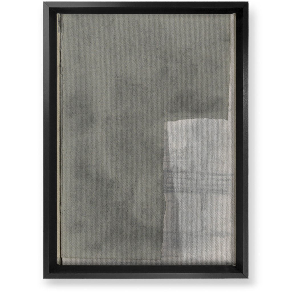 Right Graphite Diptych Wall Art, Black, Single piece, Canvas, 10x14, Gray