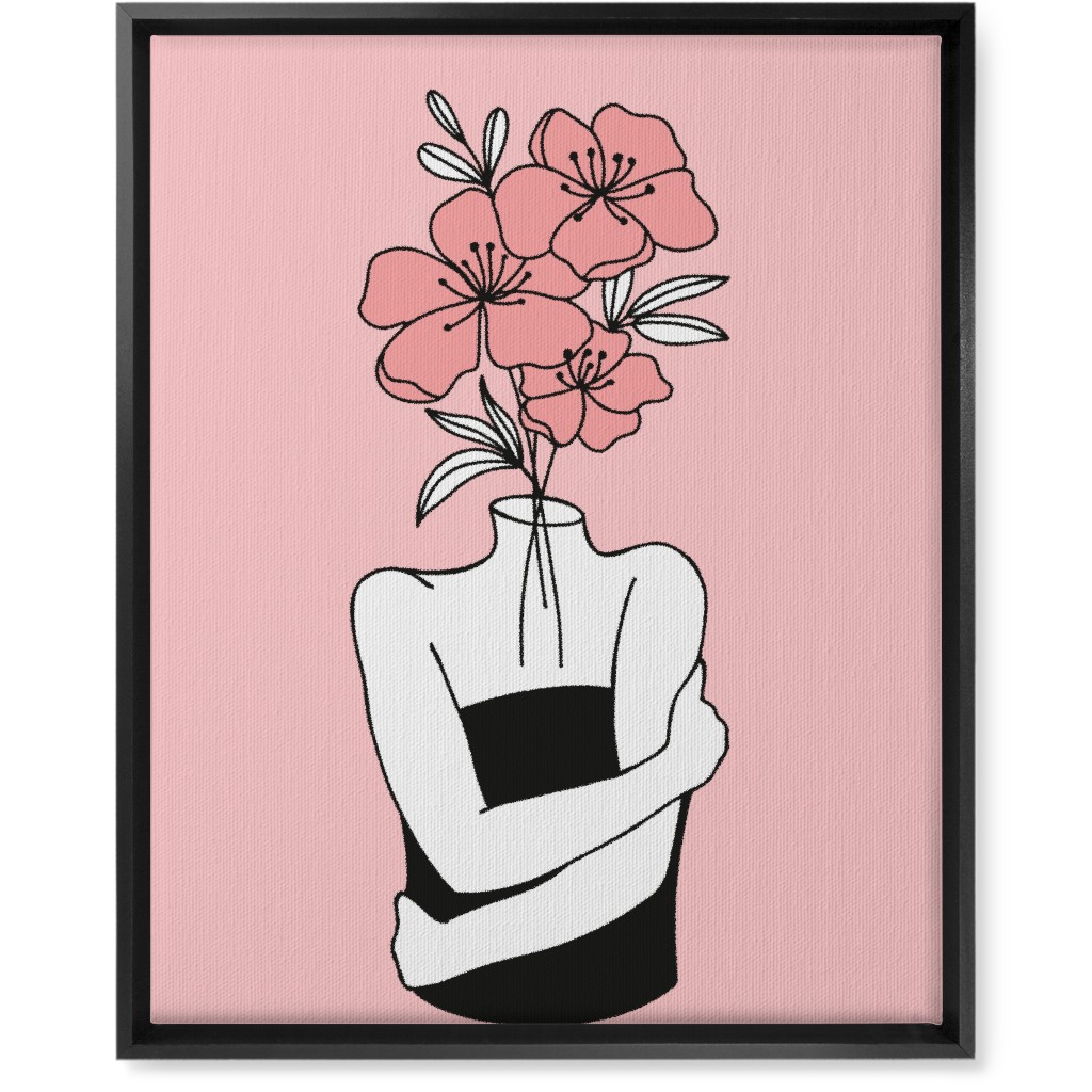 Pink And Black Wall Art | Shutterfly - Bold Black And Pink Wall Painting Designs