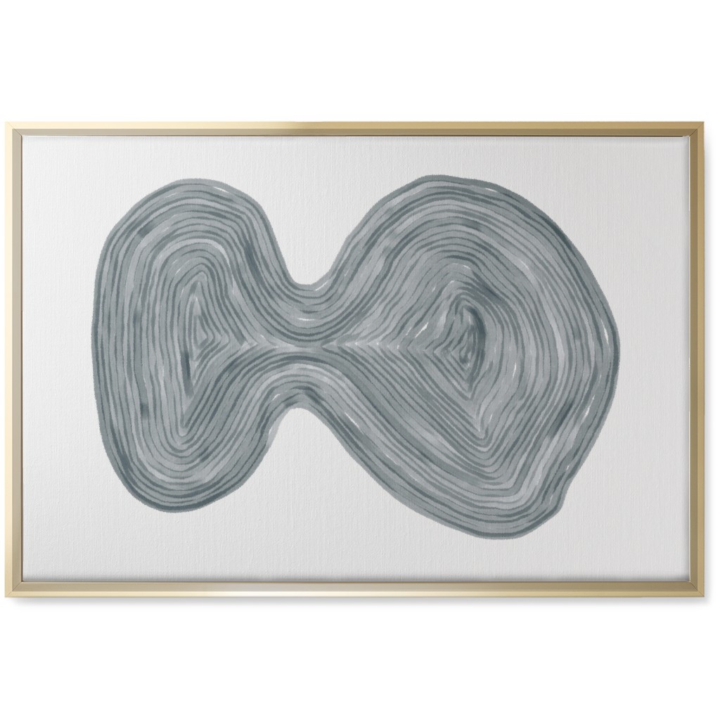 Do Do - Neutral Wall Art, Gold, Single piece, Canvas, 20x30, Gray