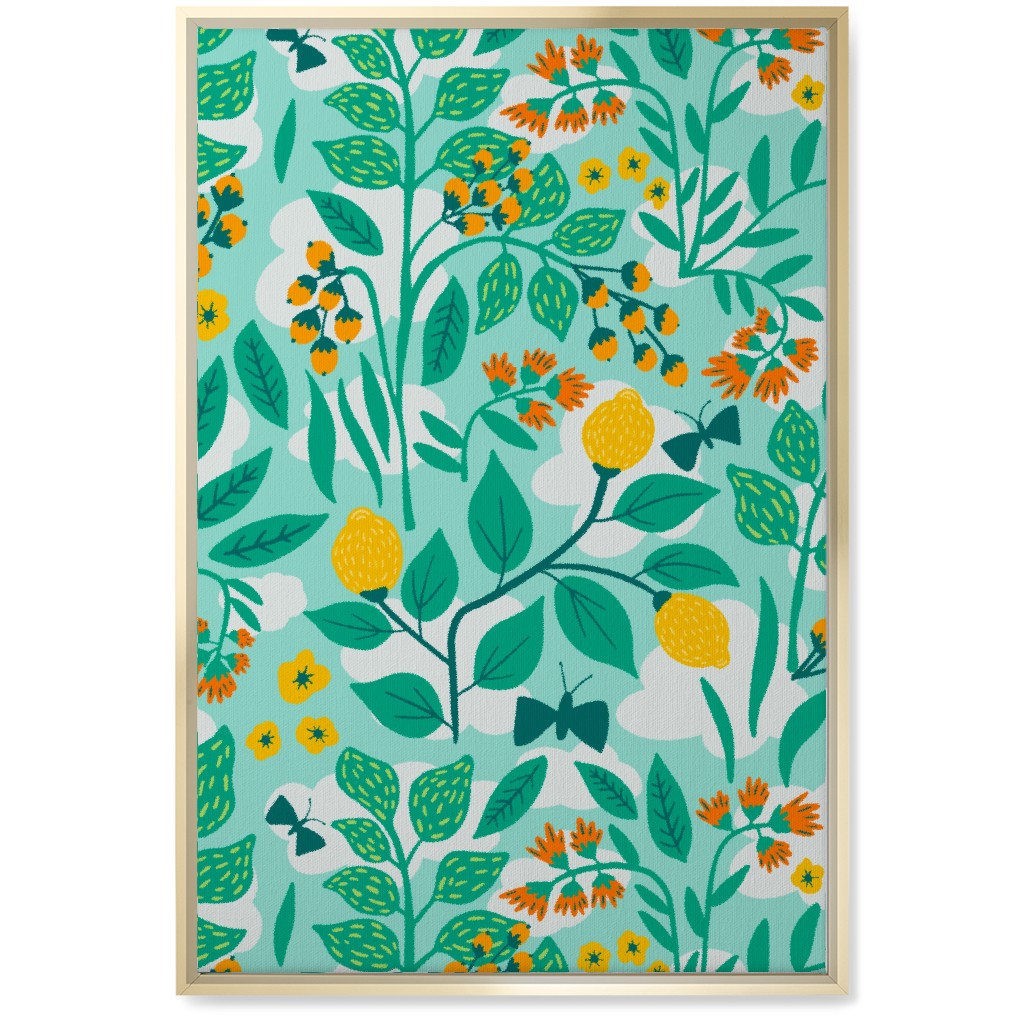 Green And Gold Home Decor