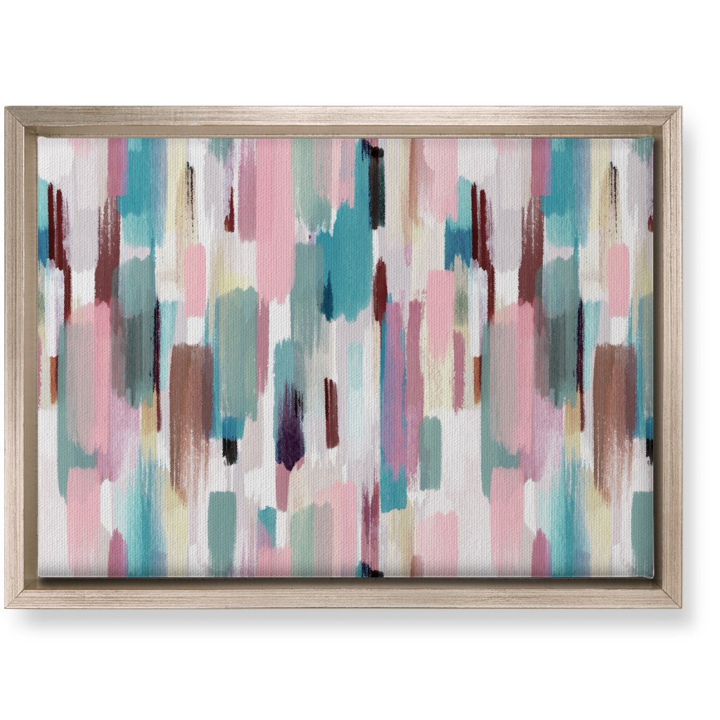 Color Memories - Multi Pastel Wall Art, Metallic, Single piece, Canvas, 10x14, Multicolor