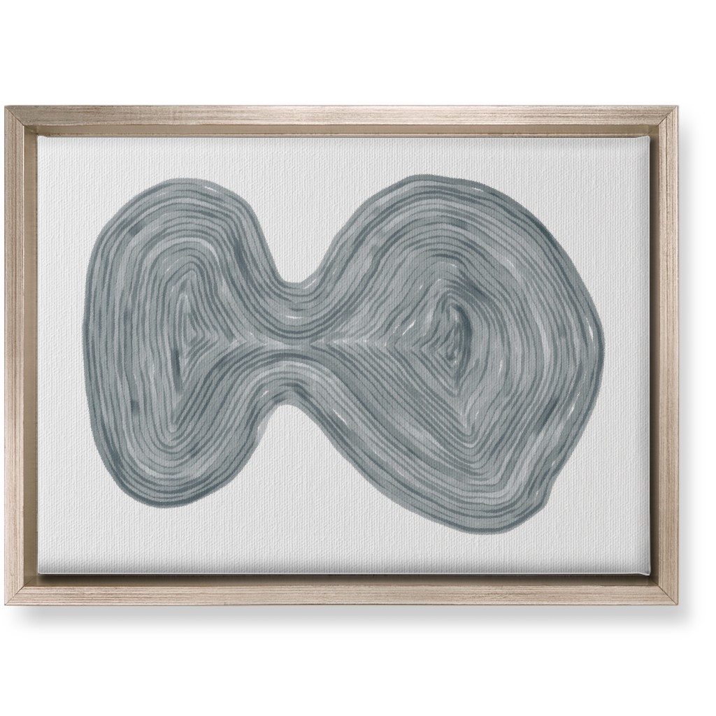 Do Do - Neutral Wall Art, Metallic, Single piece, Canvas, 10x14, Gray