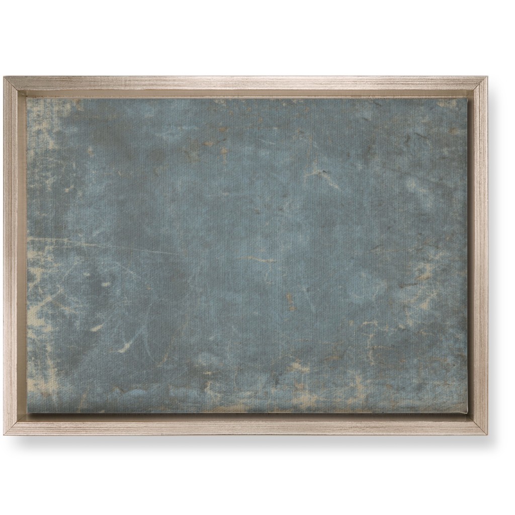 Morning Mist - Gray Wall Art, Metallic, Single piece, Canvas, 10x14, Gray, Gray