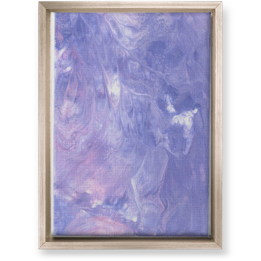 Purple Abstract Canvas Wall Art