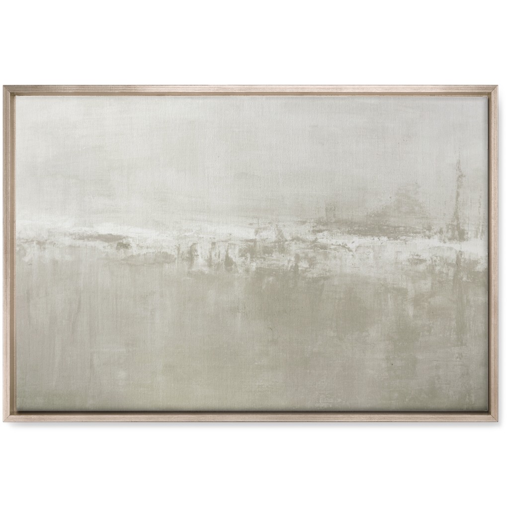 Dune - Beige Wall Art, Metallic, Single piece, Canvas, 20x30, Beige
