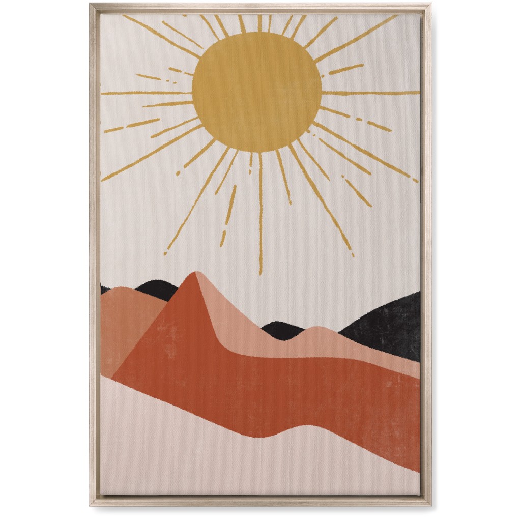 Boho Modern Canvas Wall Art Decor