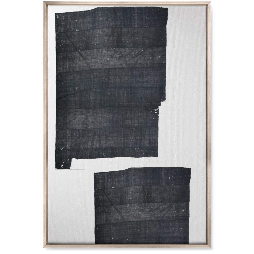 Reformation - Black and White Wall Art, Metallic, Single piece, Canvas, 24x36, Black, Black