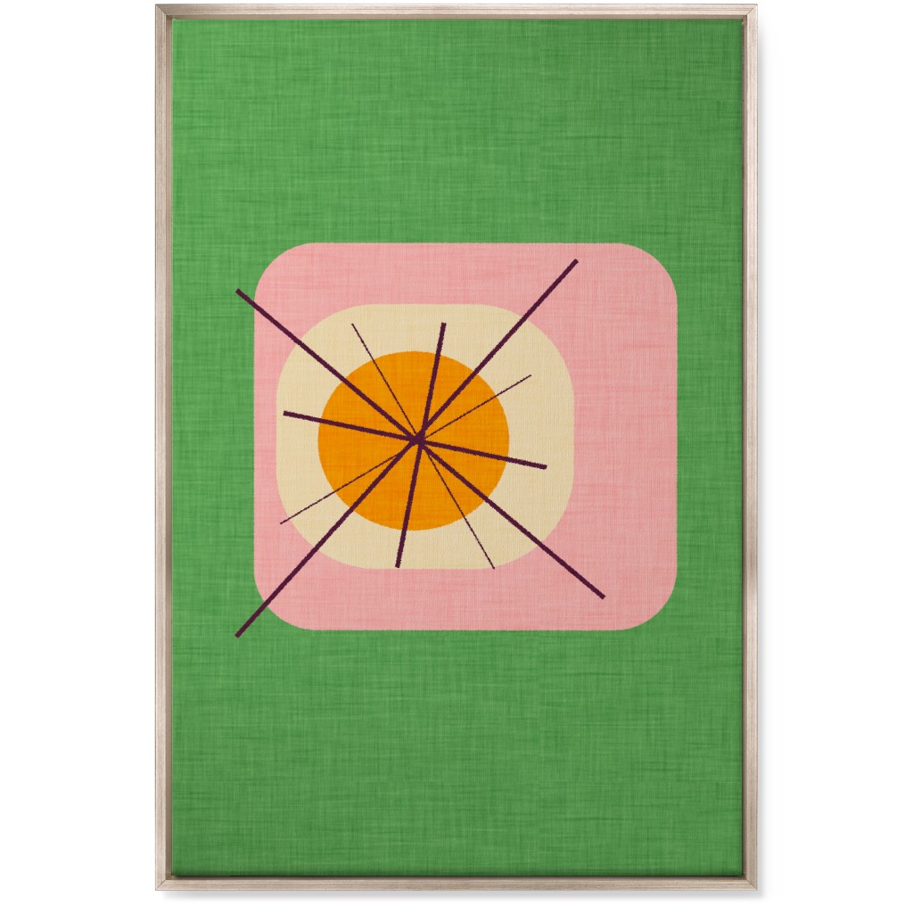 Flower Egg Wall Art, Metallic, Single piece, Canvas, 24x36, Multicolor