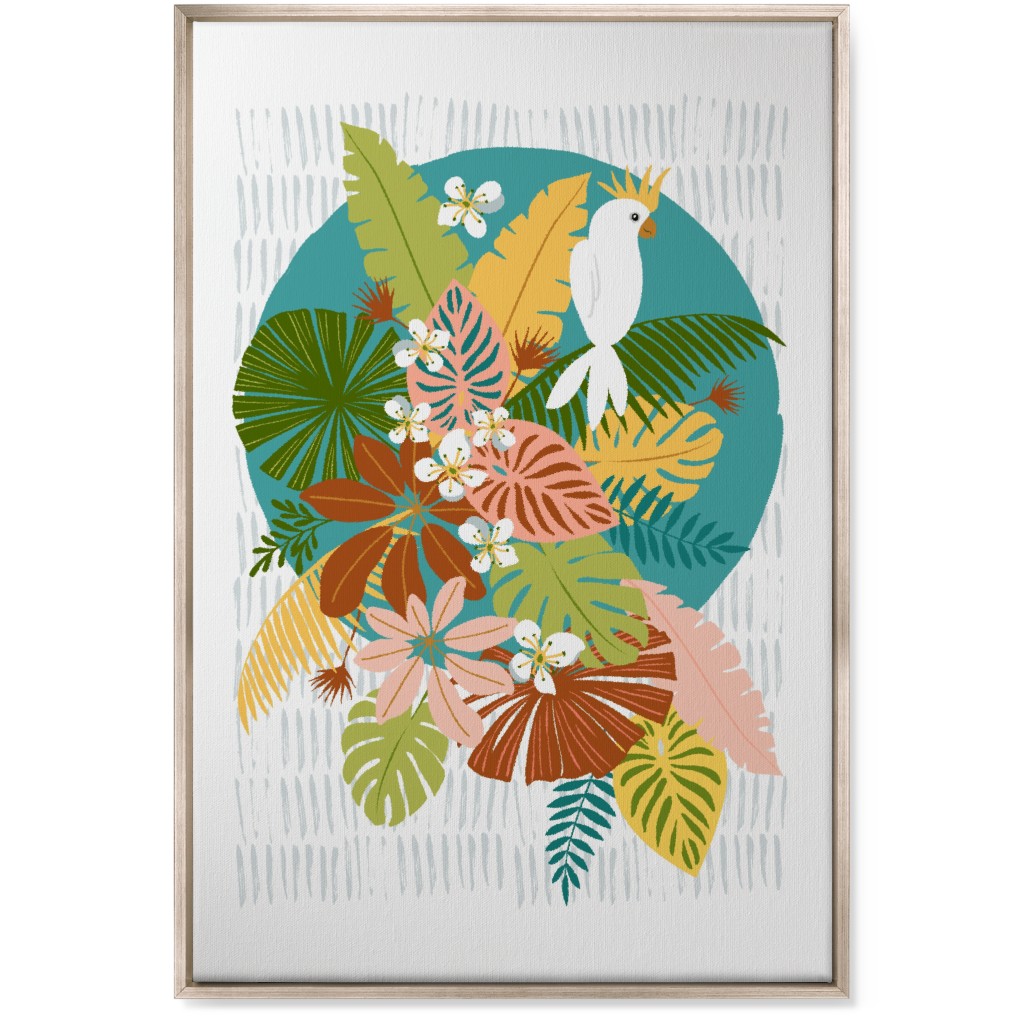Bohemian Bahama - Multi Wall Art, Metallic, Single piece, Canvas, 24x36, Multicolor