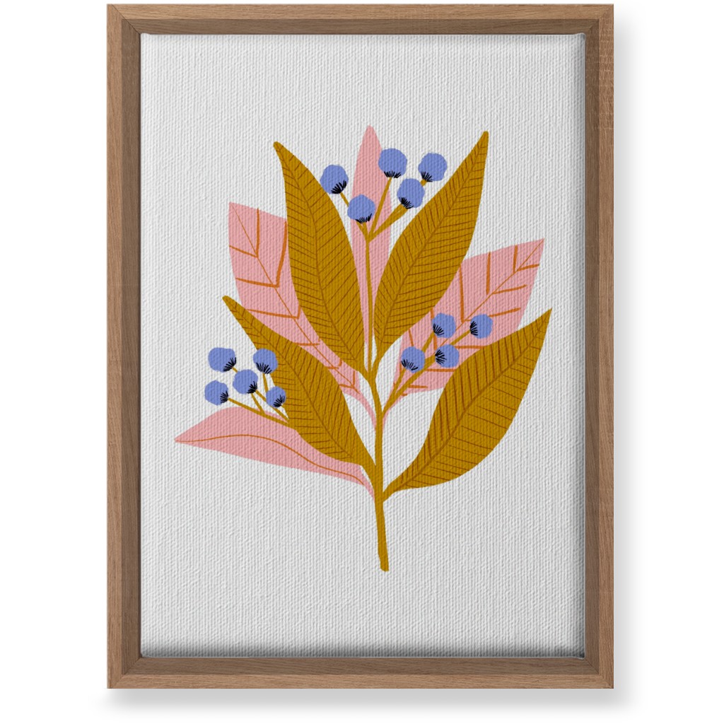 Structured Flower - Multi Wall Art, Natural, Single piece, Canvas, 10x14, Multicolor