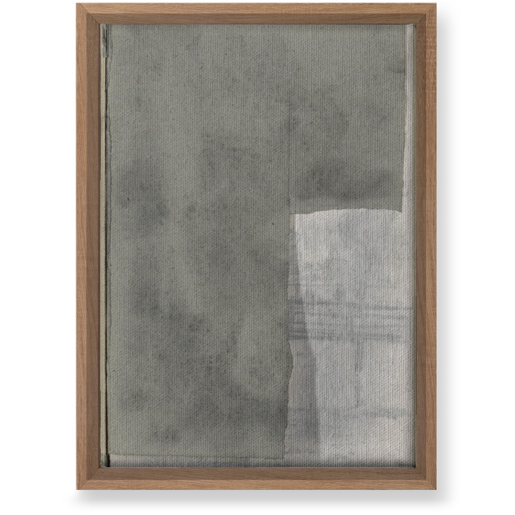 Right Graphite Diptych Wall Art, Natural, Single piece, Canvas, 10x14, Gray, Gray