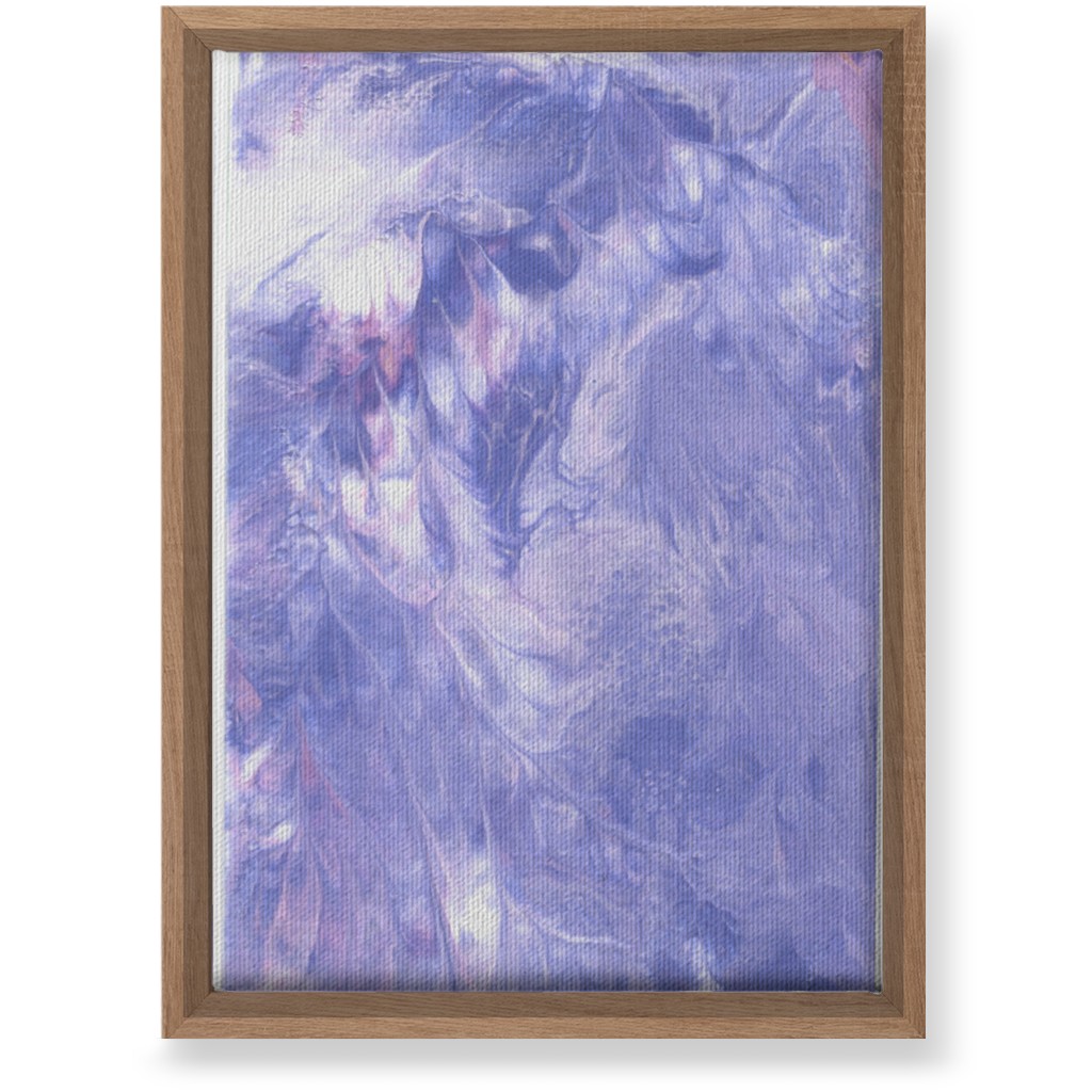 Acrylic Pour - Purple Wall Art, Natural, Single piece, Canvas, 10x14, Purple, Purple