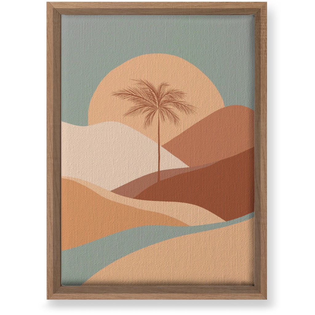 Large Tropical Canvas Wall Art