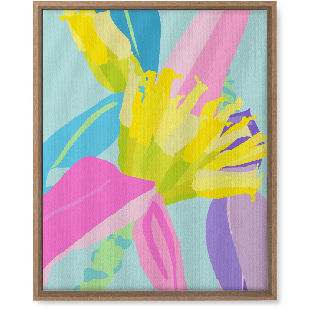 Bold Tropical Banana Plants - Multi Wall Art, Natural, Single piece, Canvas, 16x20, Multicolor