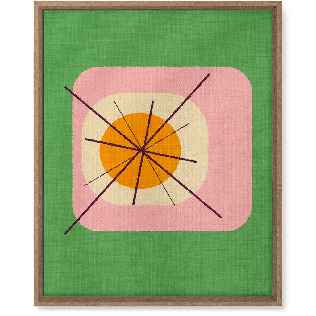 Flower Egg Wall Art, Natural, Single piece, Canvas, 16x20, Multicolor, Light Green