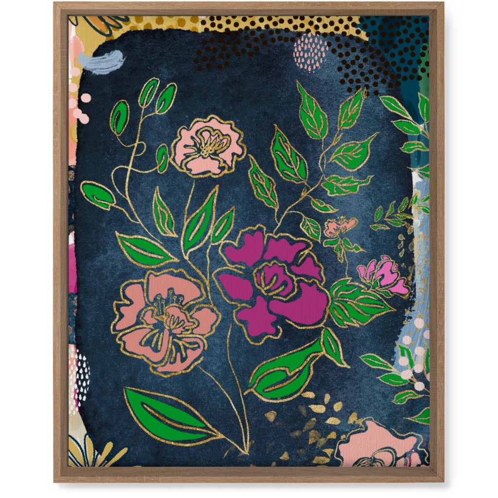 Spring Memories - Multi Wall Art, Natural, Single piece, Canvas, 16x20, Multicolor