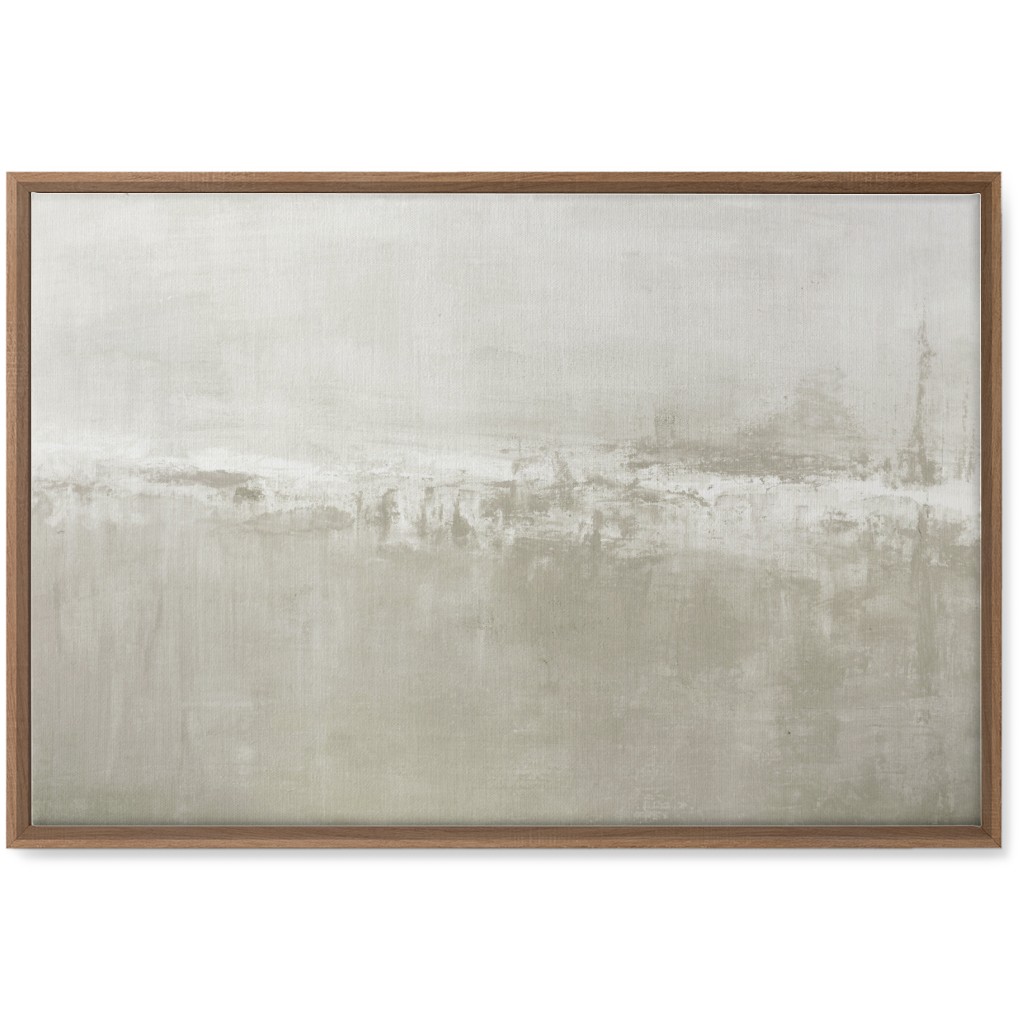 Dune - Beige Wall Art, Natural, Single piece, Canvas, 20x30, Beige, Pearl