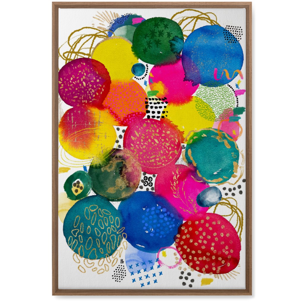 Rio - Multi Wall Art, Natural, Single piece, Canvas, 20x30, Multicolor