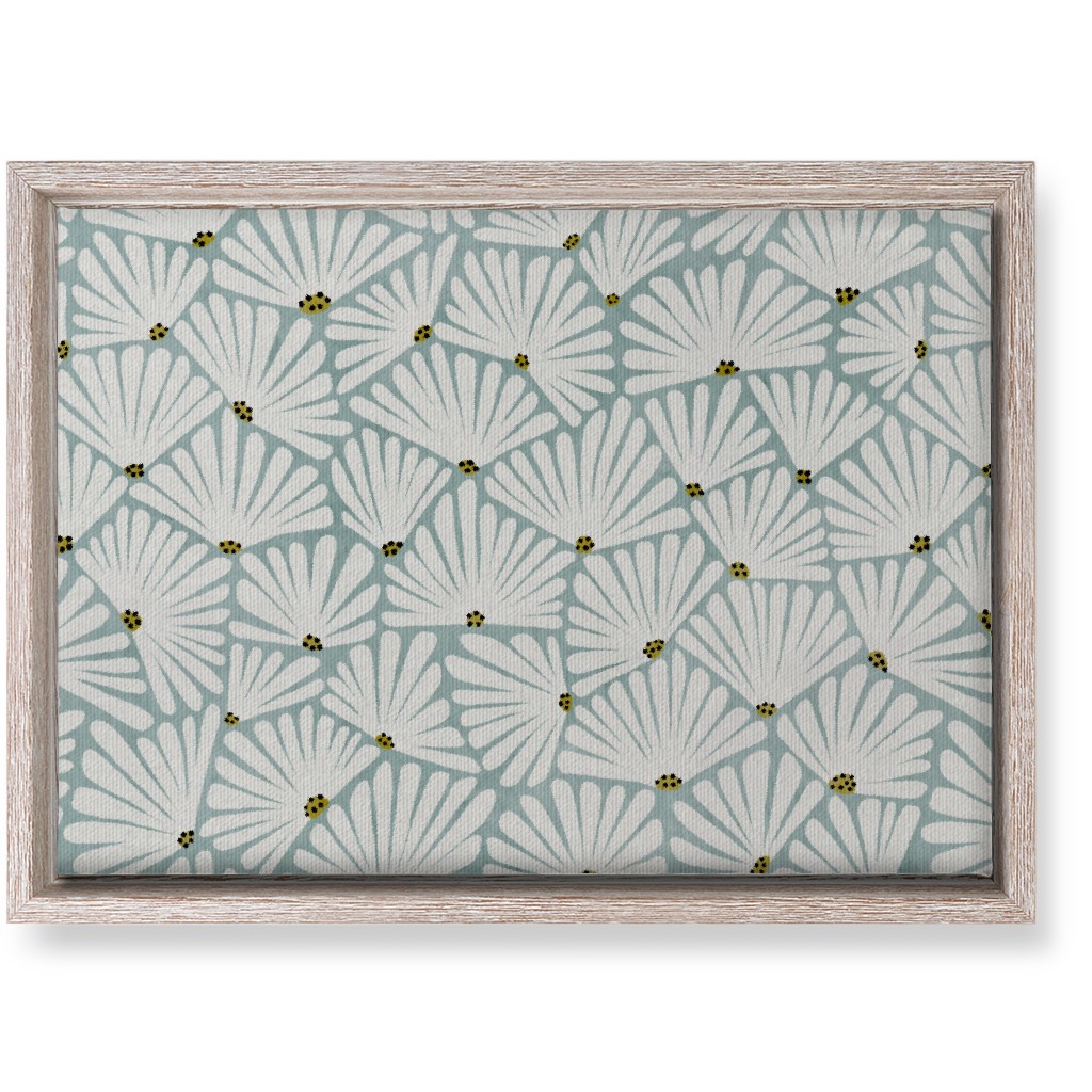 Solie Wall Art, Rustic, Single piece, Canvas, 10x14, Blue, Smoke