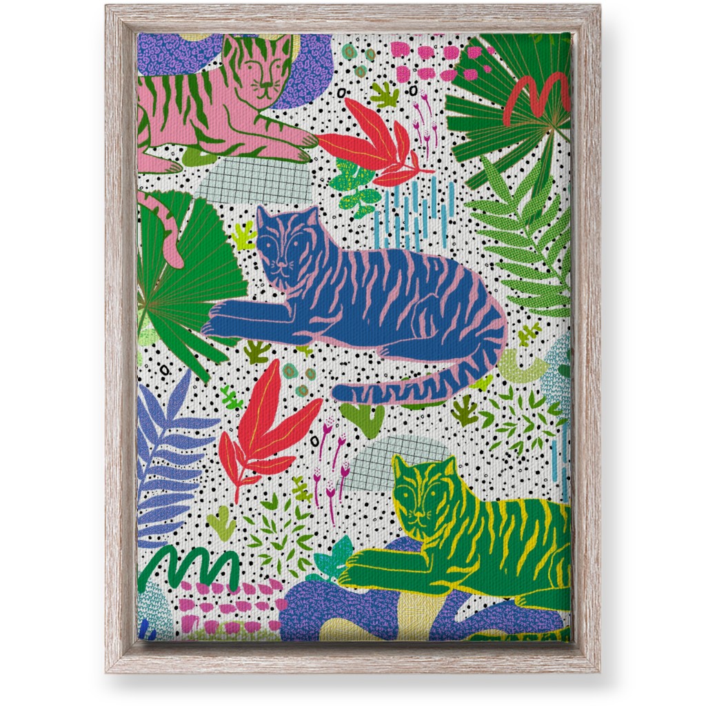 Deep in the Jungle - Multi Wall Art, Rustic, Single piece, Canvas, 10x14, Multicolor