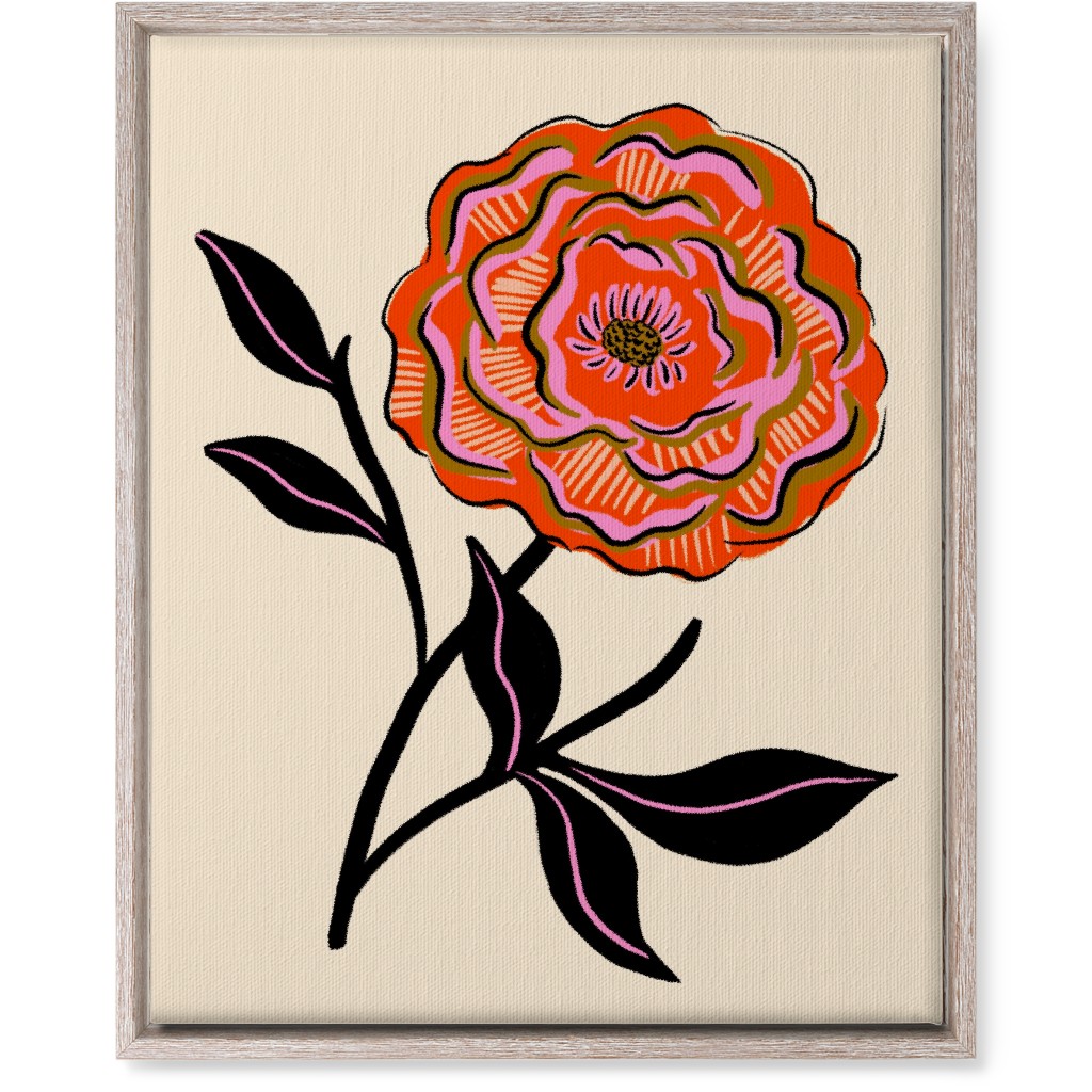 Vintage Botanical - Multi Wall Art, Rustic, Single piece, Canvas, 16x20, Multicolor