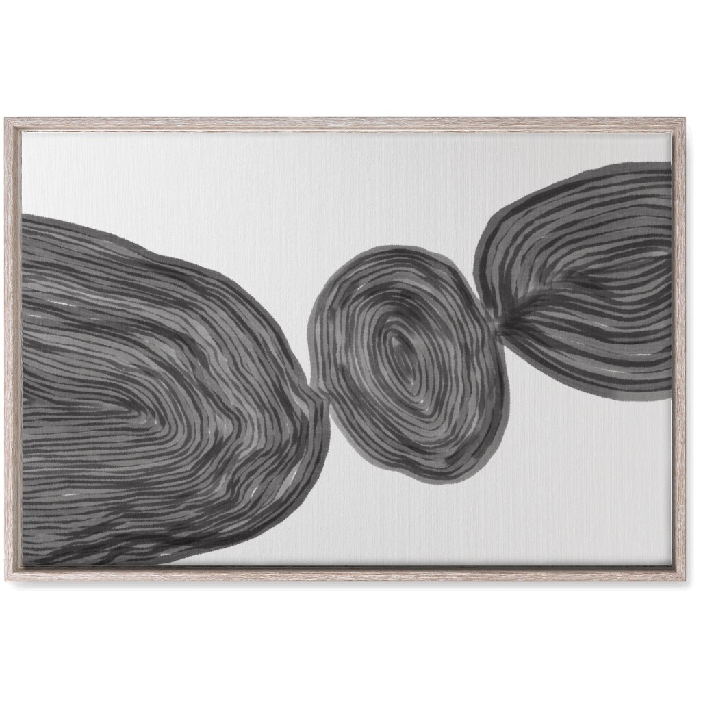 Stone - Neutral Wall Art, Rustic, Single piece, Canvas, 20x30, White