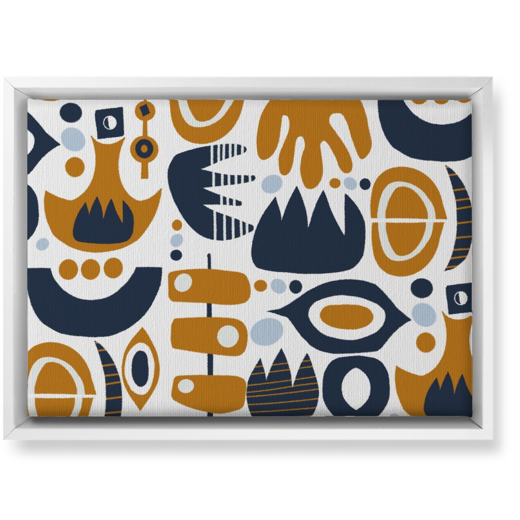 Bold Plant Wall Art, White, Single piece, Canvas, 10x14, Multicolor